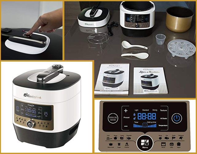 FussionCook FC7Smart - Olla electrónica Programable Multifunción