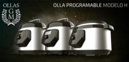 Olla GM Modelo H, H Deluxe y H Ovall: descubre los últimos modelos de ollas GM con tapa abatible y un diseño espectacular