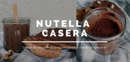 Nutella Casera Saludable | Cómo hacer crema de cacao y avellanas o Nocilla - Receta rápida, deliciosa y fácil de preparar