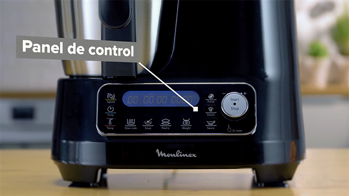 panel de control Moulinex Clickchef