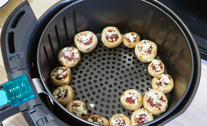 champiñones rellenos
