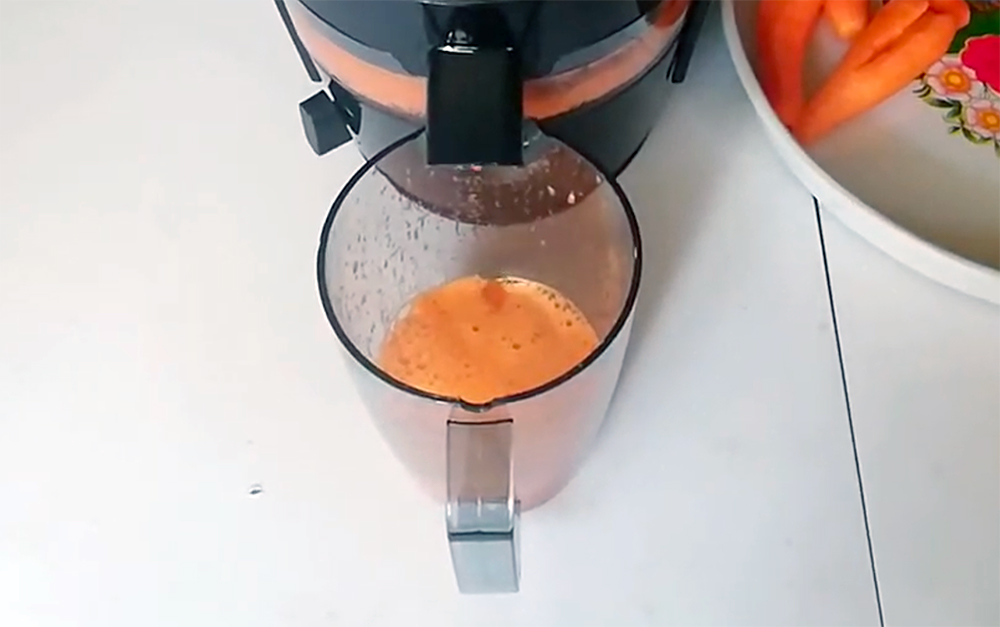 philips viva prueba de zumo de zanahoria